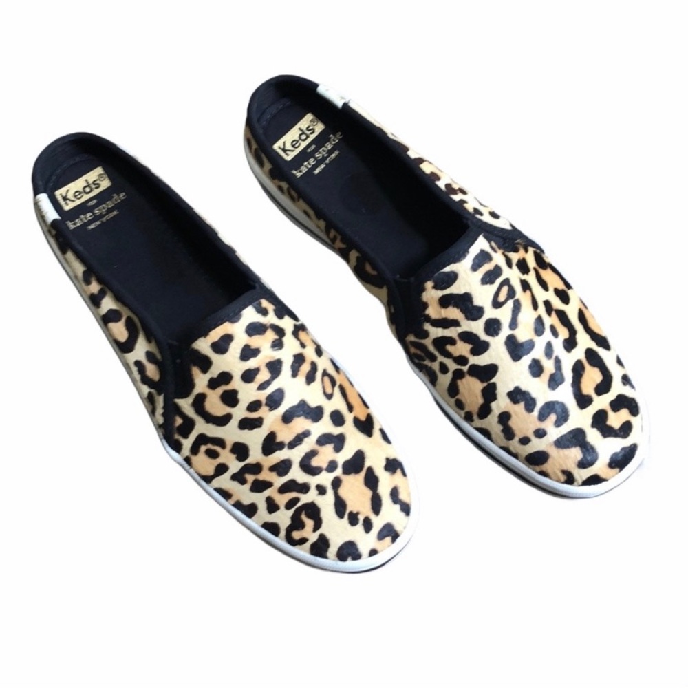Kate Spade Keds Animal Print Sneakers